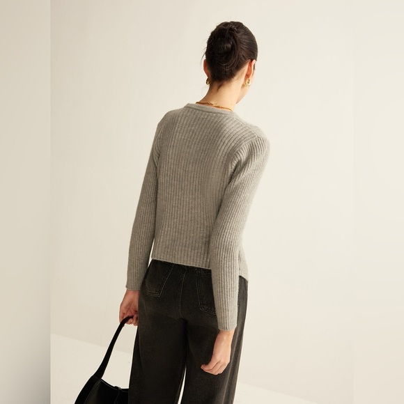 Button Down Split Cardigan - Picture 3 of 6